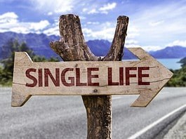 Single life sign board