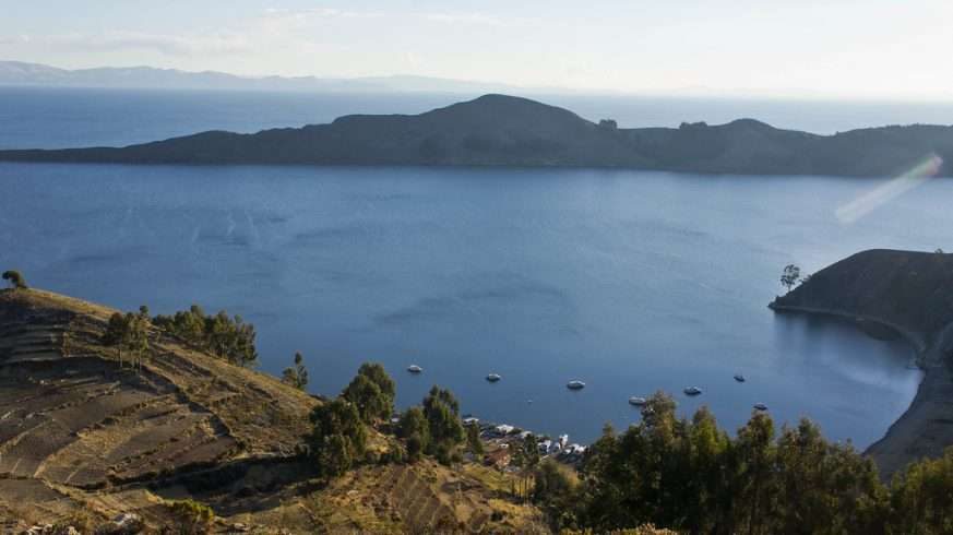 Isla Del Sol on Lake Titicaca- Bolivia