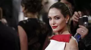 Angelina Jolie at 69th Annual Golden Globe Awards in Los Angeles