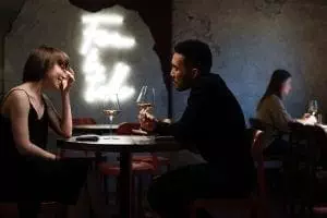 couple having dinner