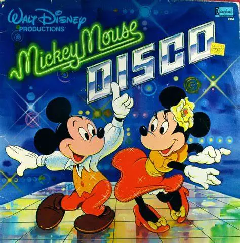 Mickey launched his first music album "Mickey Mouse Disco" in 1979