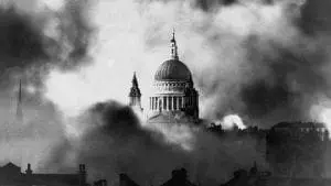 St. Paul's cathedral survived The Blitz