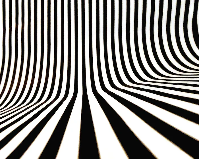An Amazing Guide To Optical Illusion Art 8 Black and white stripes