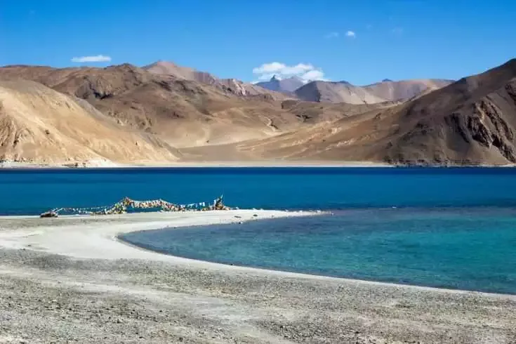 15 Must Visit Places in India 14 Pangong Lake, Leh Ladakh