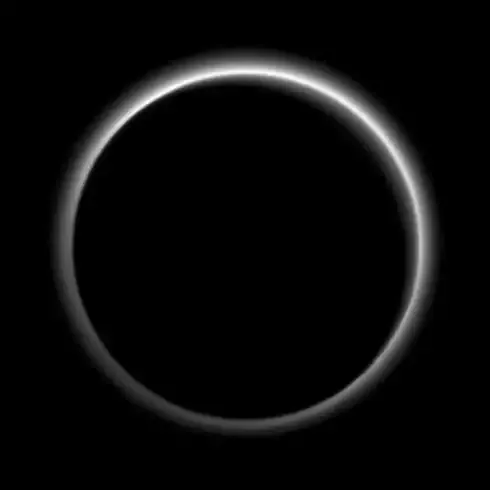 Pluto's Atmospheric Halo - New Pictures By NASA 7 Pluto's Atmospheric Halo