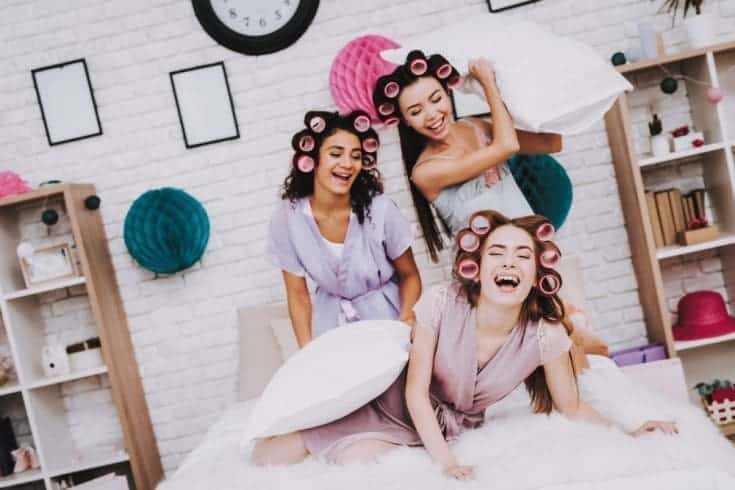 15 Types of Friends in Every Group, The Good & Bad You Should Know 14 Young cheerful friends in PJs having a pillow fight