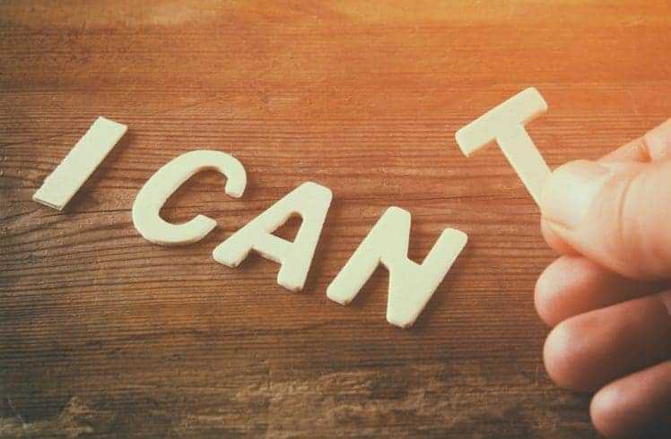 Get Everything You Want In Life - 5 Best Steps 10 "I CAN" written on the table