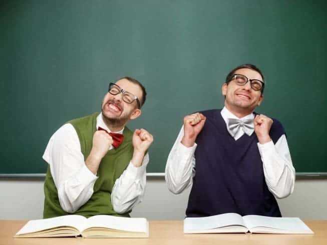 Loving a Girl: 11 Reasons Why a Teacher Thinks You’re an Ass 9 Happy nerds