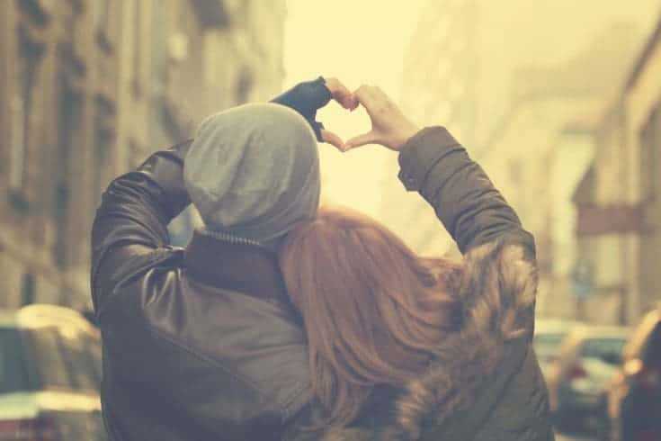 Love- An Impulse That Keeps Us Alive 9 Couple making a heart love