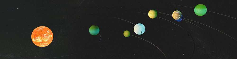 Seven Reasons Why Seven Is More Than Just A Number 10 Panorama view of planets orbiting