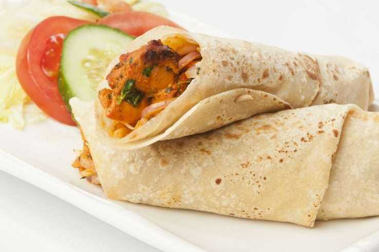 Top 10 Famous Dishes Of Delhi 9 Kathi roll