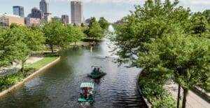 Indianapolis Canal Walk History: 9 Attractions 14 Rowing Races and Competitions, Indianapolis