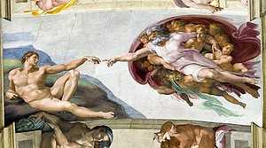 Famous Artists Paintings: 12 Captivating Ones 18 The creation of Adam