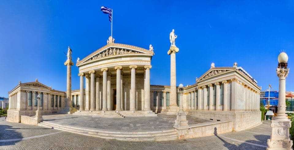 Who Invented School and Why: 5 Fascinating Traditions 10 Academy of Athens panorama, Greece Academy of Athens panorama, Greece