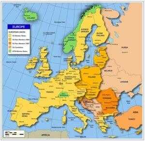 20 Interesting Facts About France You Need To Know 9 Map of Europe