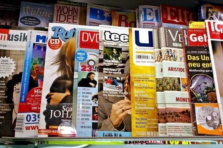 What Are 4 Different Types of Media that Are Popular? Media and Their Uses 10 Magazines