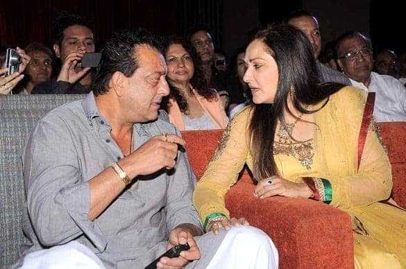 Melancholy Of B-town Celebrities 10 Sanjya Dutt with Jaya Prada