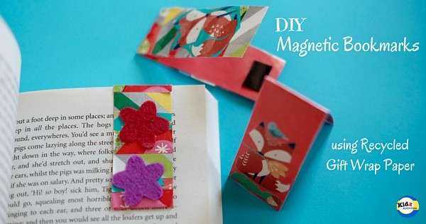 Do It Yourself Craft for Teenager: 13 Ways to Enhance Creativity to a Great Level 9 DIY Magnetic Bookmarks