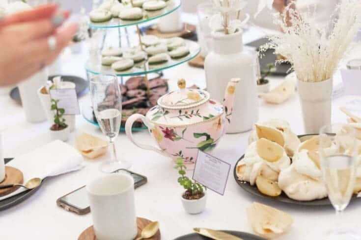 Unique And Adorable 6-Month Baby Photoshoot Ideas at Home 10 Tea Party
