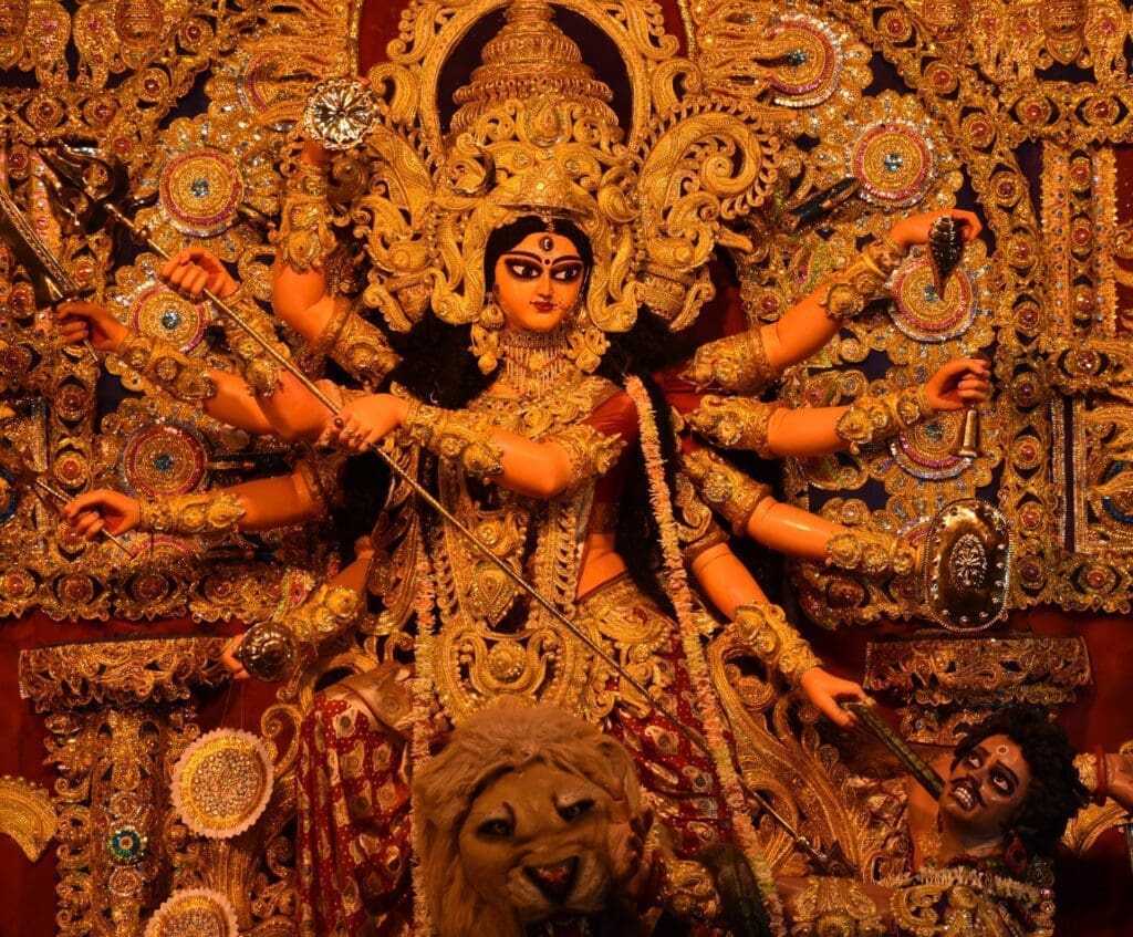 Unique And Adorable 6-Month Baby Photoshoot Ideas at Home 21 Durga Puja