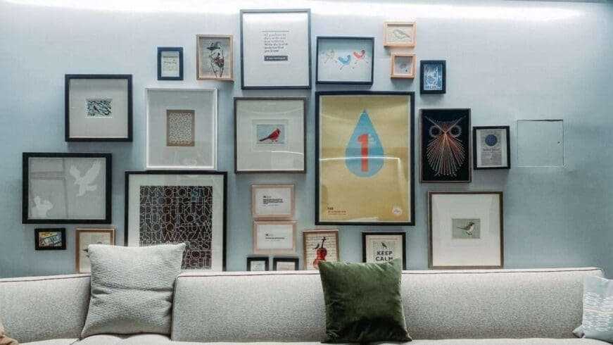 14 Unique Living Room Wall Art Ideas 11 Living room wall art