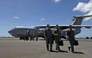Defence Forces Of India - A Fresher's Guide 2 Indian air force pilots walk away from their IL-76 medium cargo jet after landing at Hickam Air Force Base, Hawaii, Sept. 20. The Indian crew flew Airmen from the 15th Airlift Wing on a training mission to show the capabilities of their aircraft to their American counterparts. (U.S. Air Force photo/Tech. Sgt. Shane A. Cuomo)