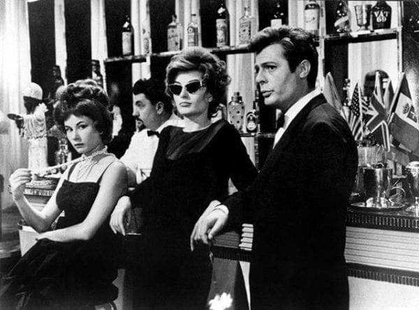 Contemplating a Good Old Italian Movie..... 10 The many seductions- the lavish parties and the heiress, troubled by a doomed boredom who seduces him.