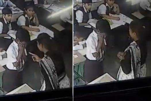 Lucknow Teacher Slaps Student For Not Responding To Roll-Call 1 Lucknow Teacher Slaps Student For Not Responding To Roll-Call 1