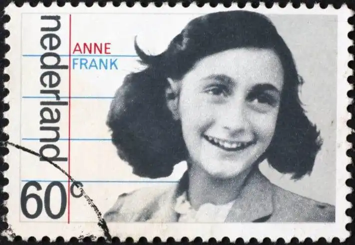 The Starters -5 Books for People Who Have Just Started Reading 2 Picture of Anne Frank on a postage stamp
