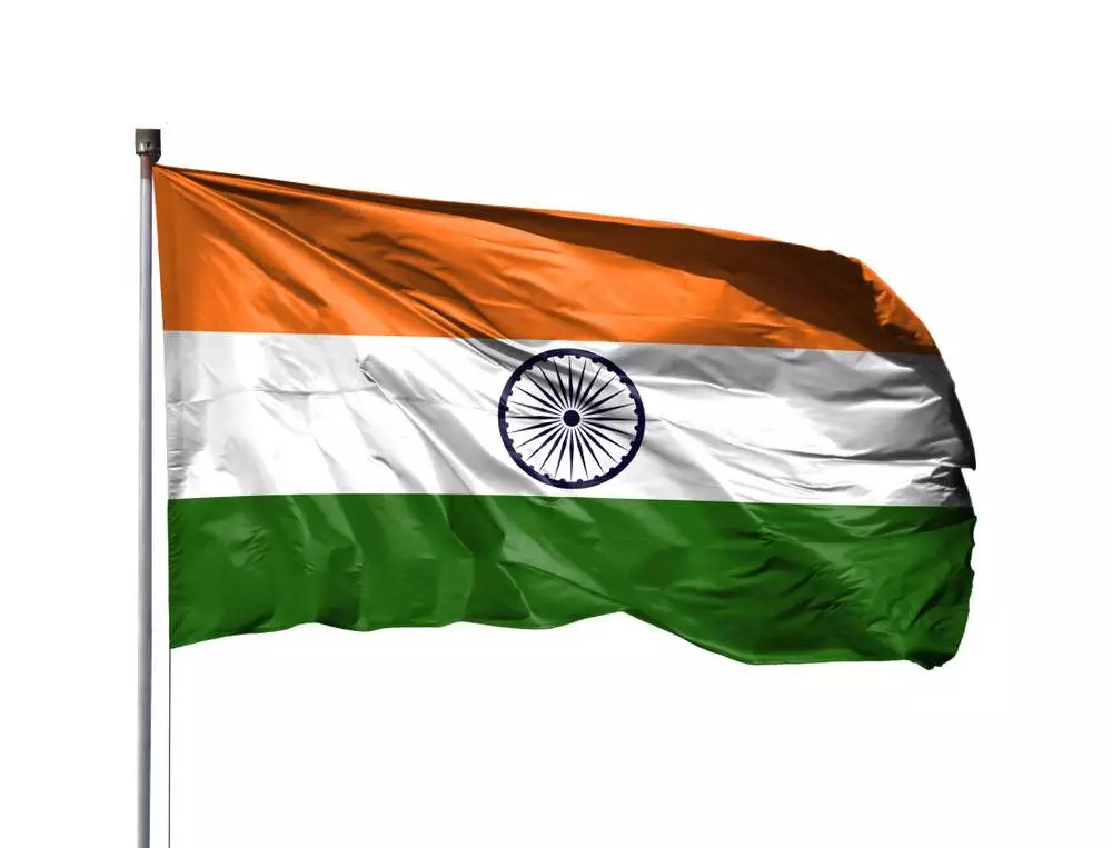 The Indian flag. Diversity in India