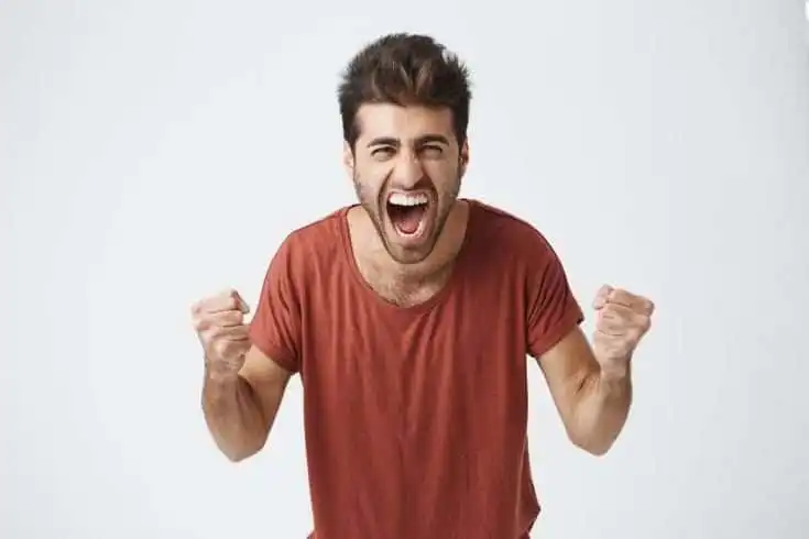 "The More Cuss Words You Use, The More Intelligent You Are": Study 10 Man screaming