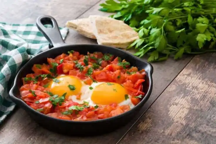 Top 6 Countries For Vegetarians 9 Shashuka: An Israeli dish