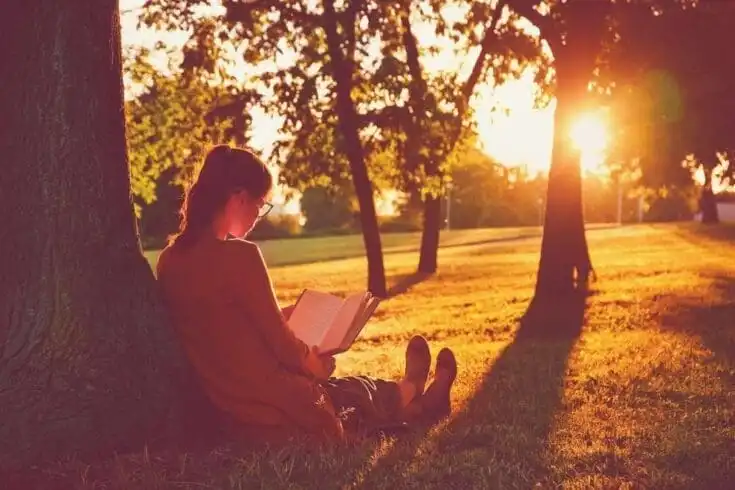 Why Should People Read Books? Here Are 25 Amazing Reasons That Help Alot 20 Girl Reading Book At Park
