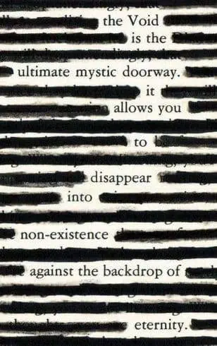 blackout poetry