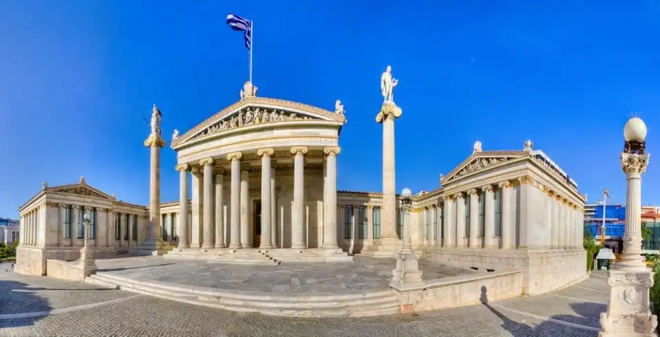Who Invented School and Why: 5 Fascinating Traditions 10 Academy of Athens panorama, Greece Academy of Athens panorama, Greece