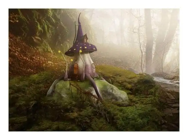 Mushroom Fairycore Aesthetic