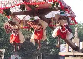 10 Bizarre Religious Beliefs Across the World 8 A kind of ritual art performed in Southern India