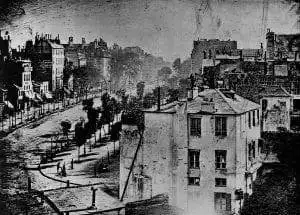 When was the World's First Picture Taken? 15 Boulevard du Temple in Paris.