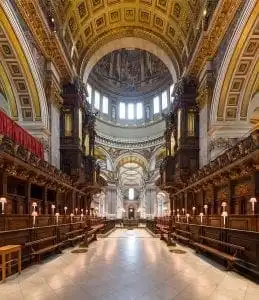 The Famous St. Paul's Cathedral And Its' Majestic Story 15 The choir of St. Paul's cathedral