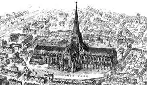 The Famous St. Paul's Cathedral And Its' Majestic Story 10 The old St. Paul's cathedral