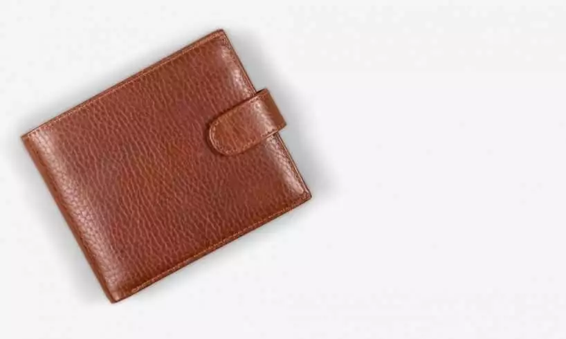 Brown wallet