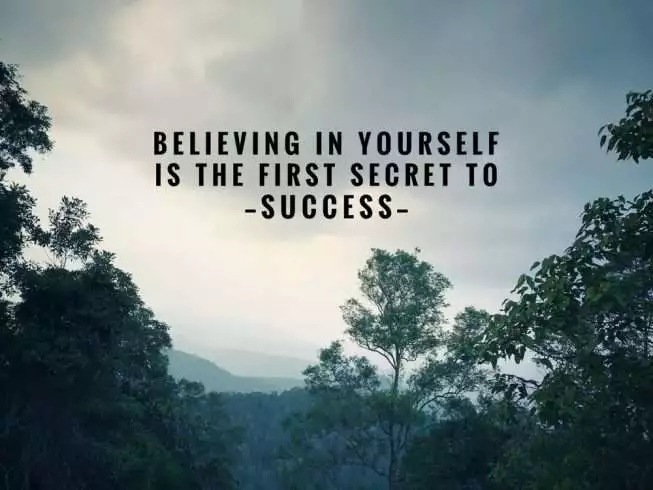 Believe In yourself quote