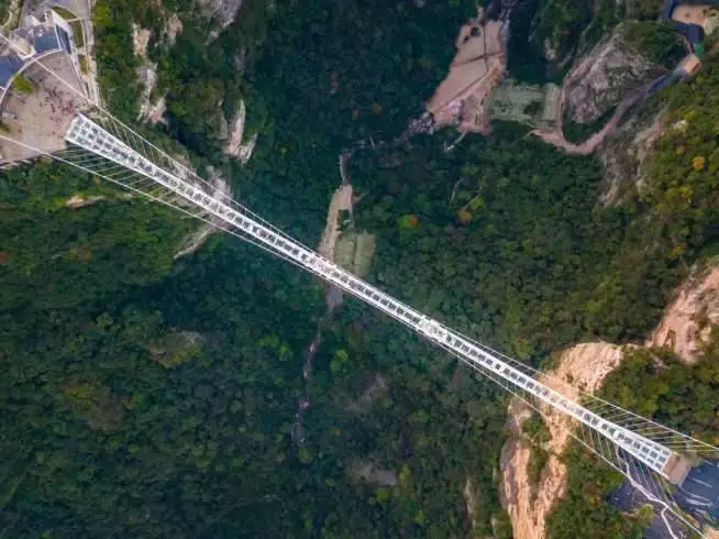 Glass bridge