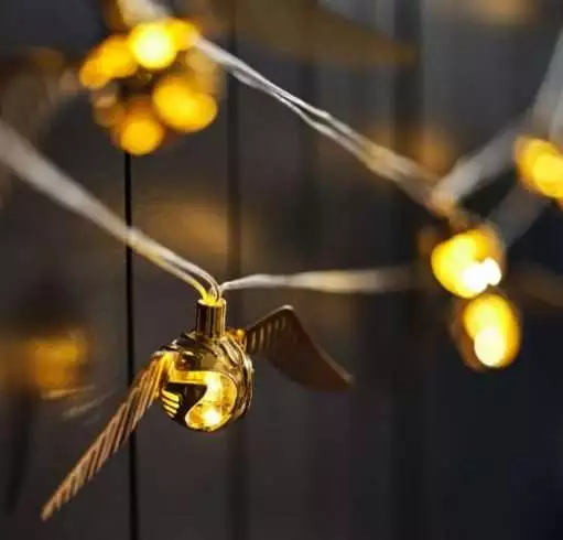 golden snitch string lights