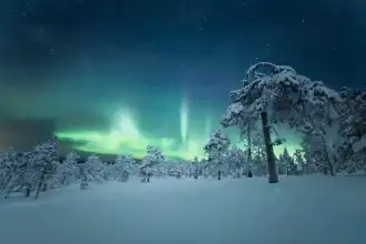 Northern lights Finland