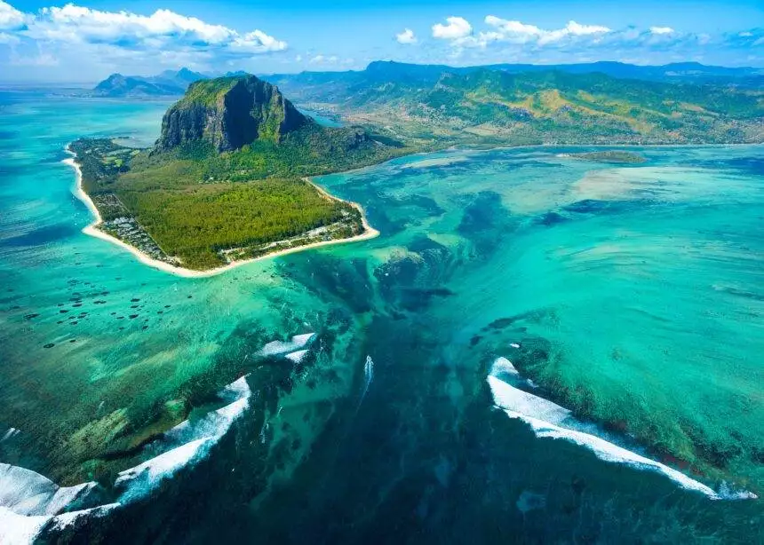 The Underwater Waterfall Mauritius